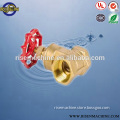 brass e-casting body gate valve with handlewheel